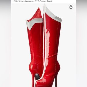 Ellie knee Wonder Woman platform boots